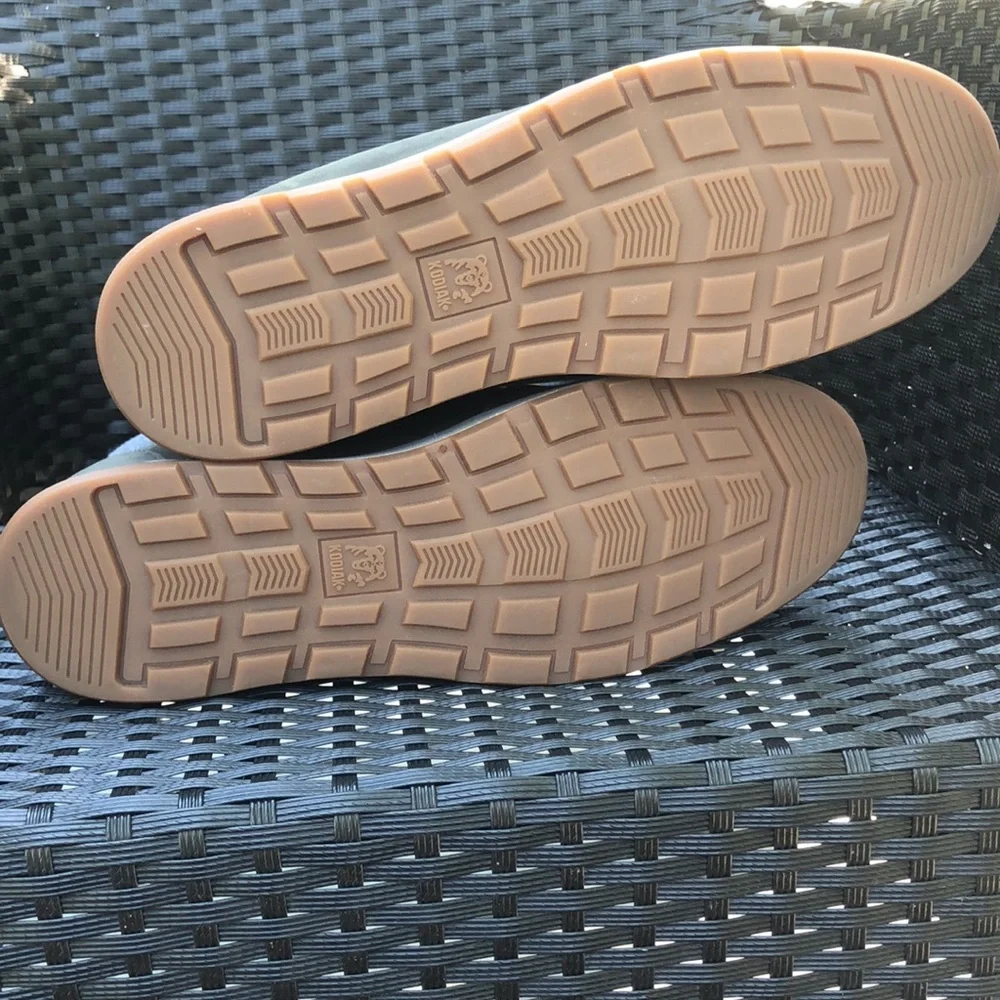 Kodiak grey waterproof full grain leather boots size 11 - Picture 4 of 5